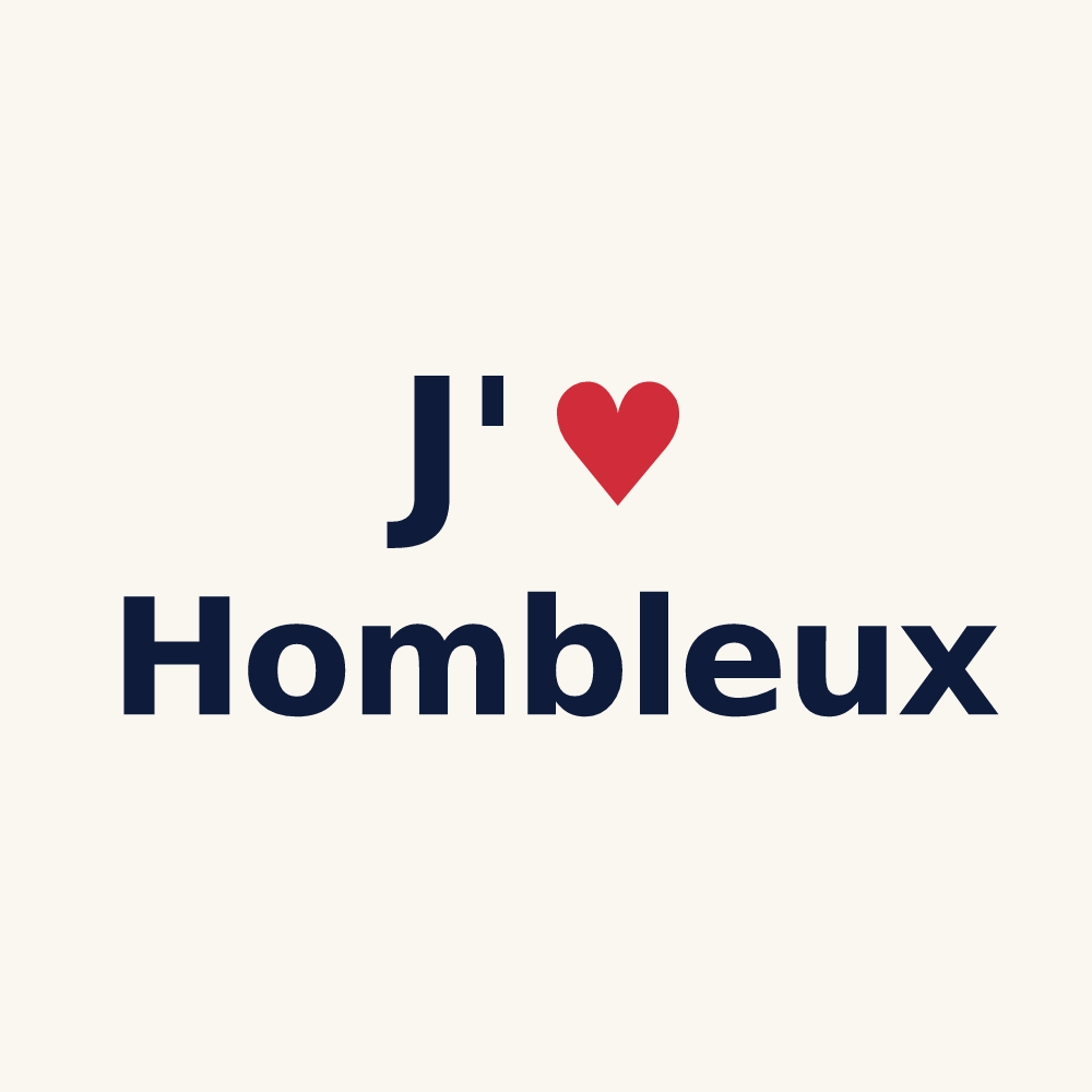 Tasse personnalisée Hombleux — design J'aime Hombleux