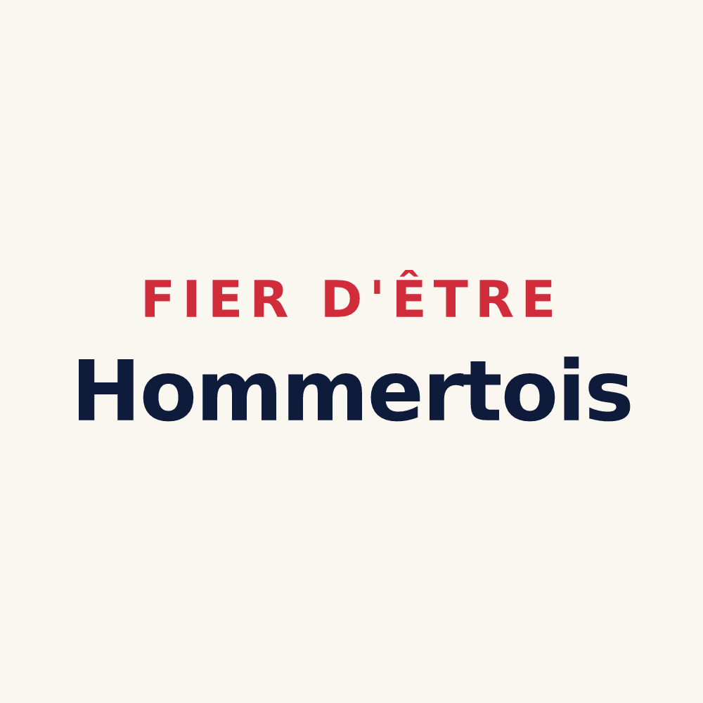 Tasse « Fier d'être Hommertois » — design pour Hommert
