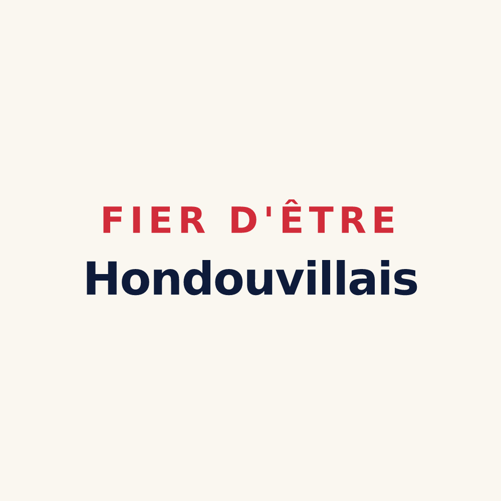 Tasse « Fier d'être Hondouvillais » — design pour Hondouville