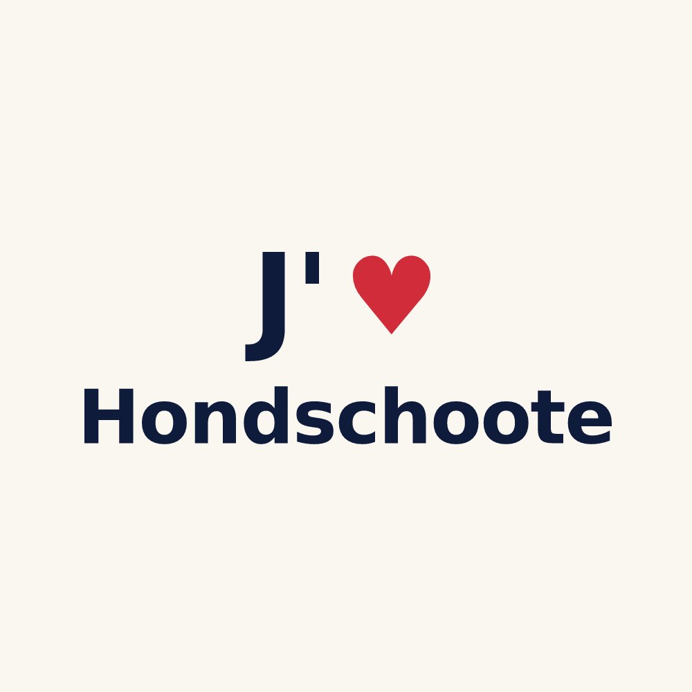 Tasse personnalisée Hondschoote — design J'aime Hondschoote