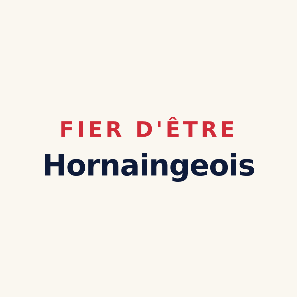 Tasse « Fier d'être Hornaingeois » — design pour Hornaing