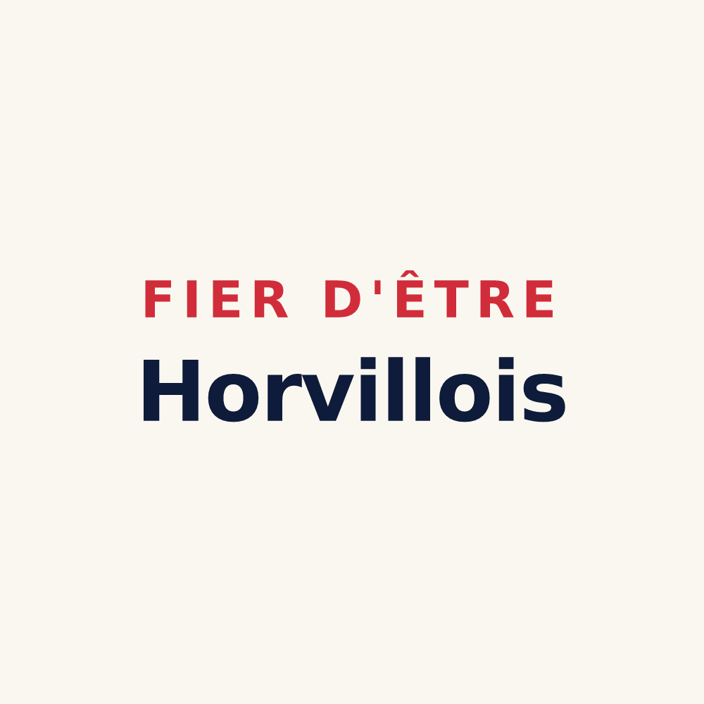 Tasse « Fier d'être Horvillois » — design pour Horville-en-Ornois