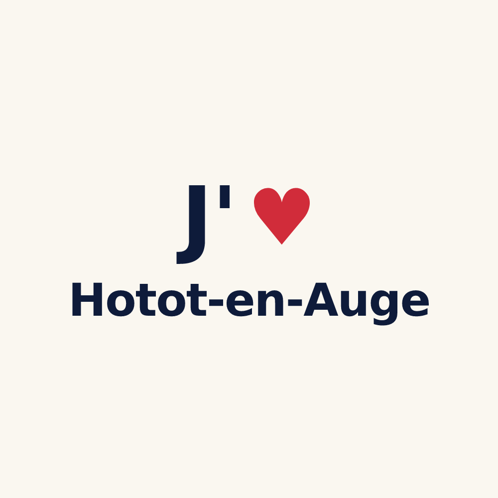 Tasse personnalisée Hotot-en-Auge — design J'aime Hotot-en-Auge