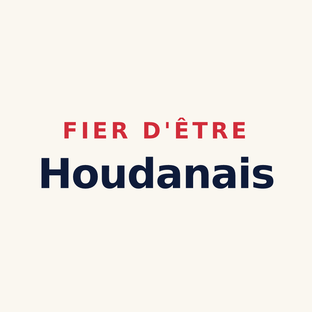 Tasse « Fier d'être Houdanais » — design pour Houdan