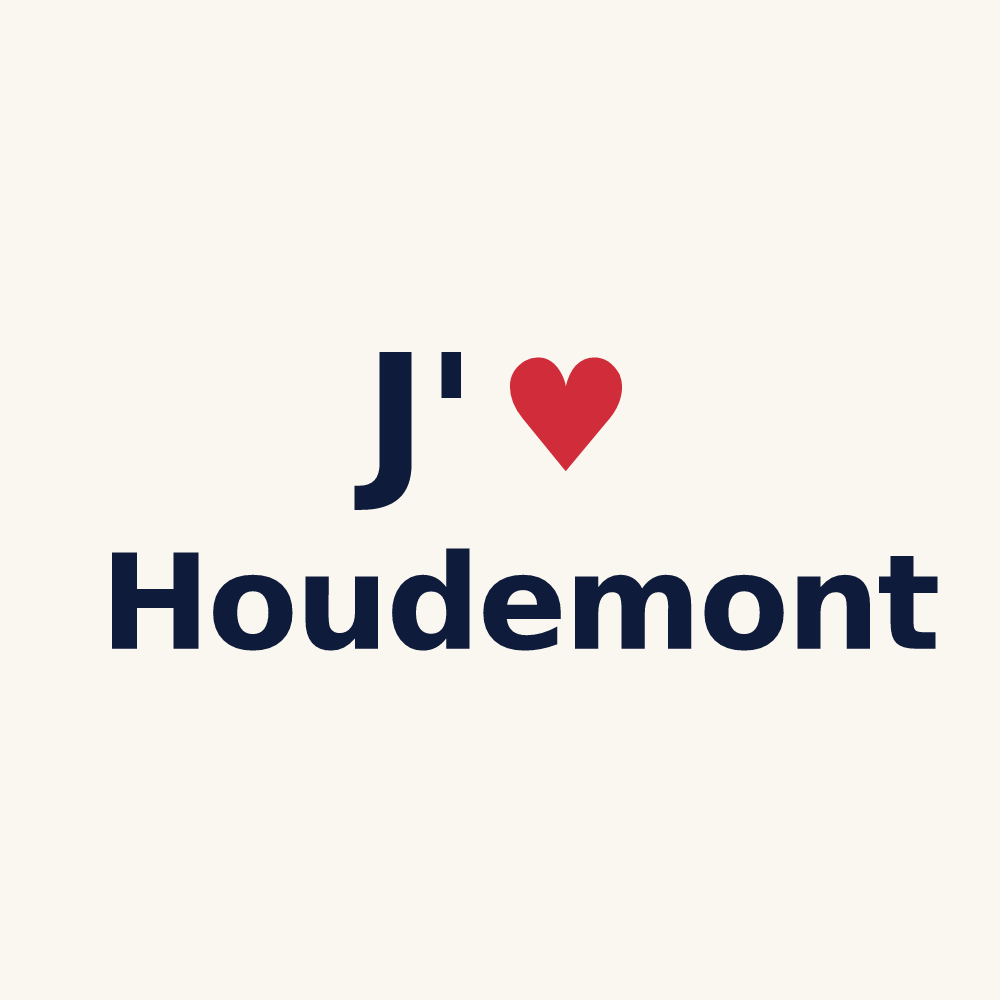 Tasse personnalisée Houdemont — design J'aime Houdemont