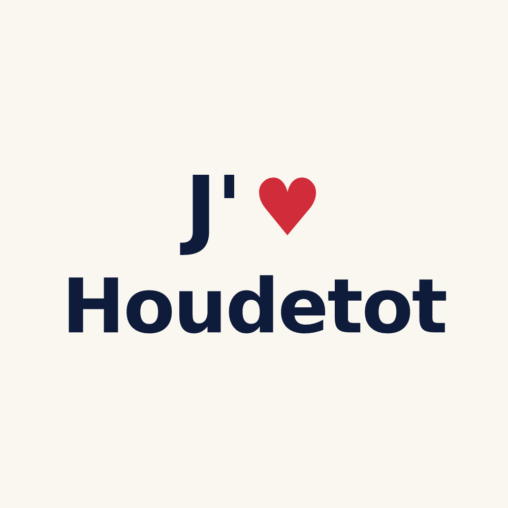 Tasse personnalisée Houdetot — design J'aime Houdetot