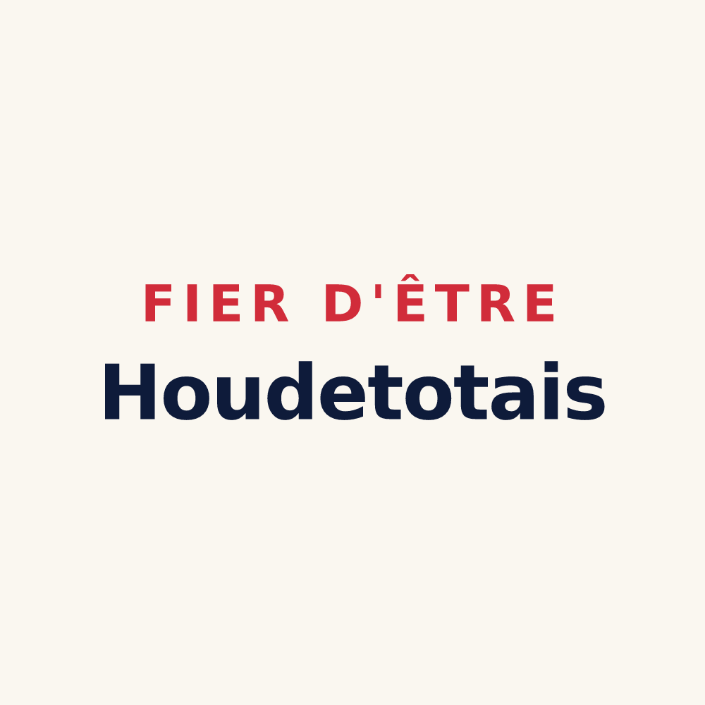 Tasse « Fier d'être Houdetotais » — design pour Houdetot