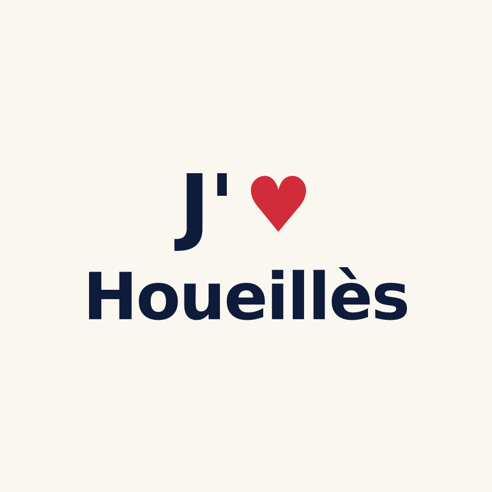 Tasse personnalisée Houeillès — design J'aime Houeillès