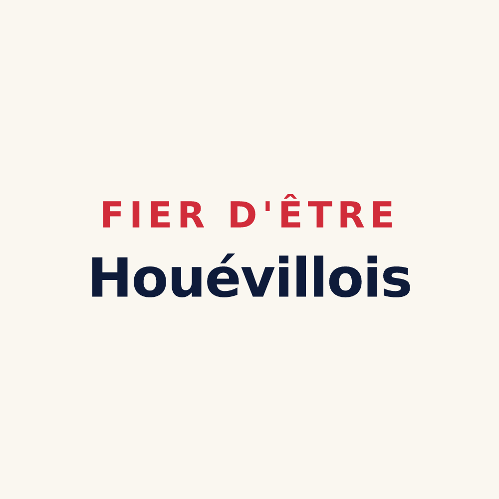 Tasse « Fier d'être Houévillois » — design pour Houéville