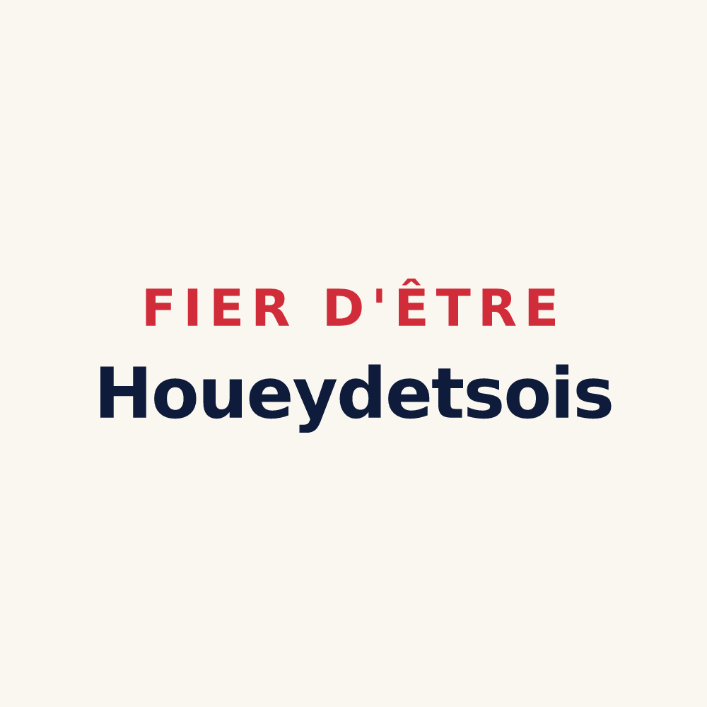 Tasse « Fier d'être Houeydetsois » — design pour Houeydets