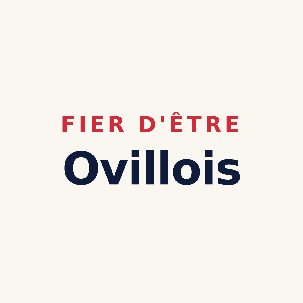 Tasse « Fier d'être Ovillois » — design pour Houilles