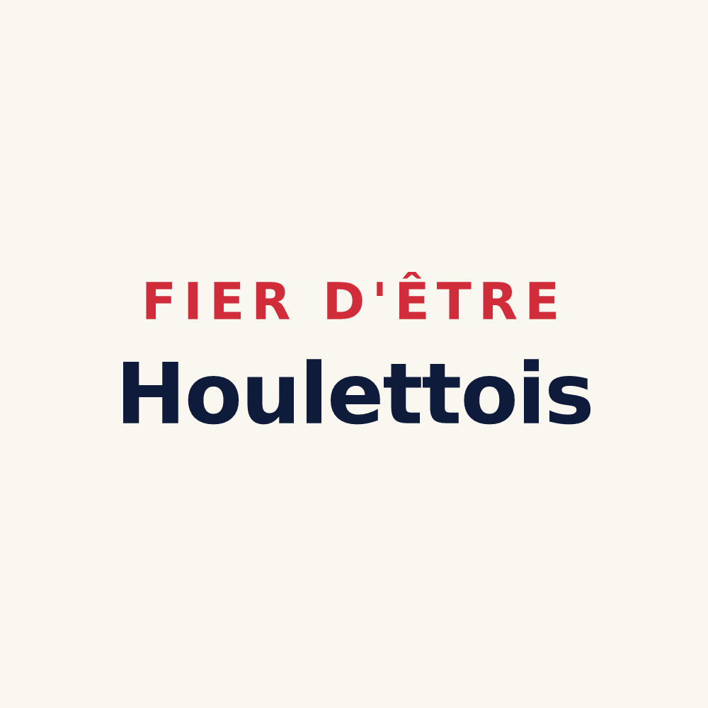 Tasse « Fier d'être Houlettois » — design pour Houlette