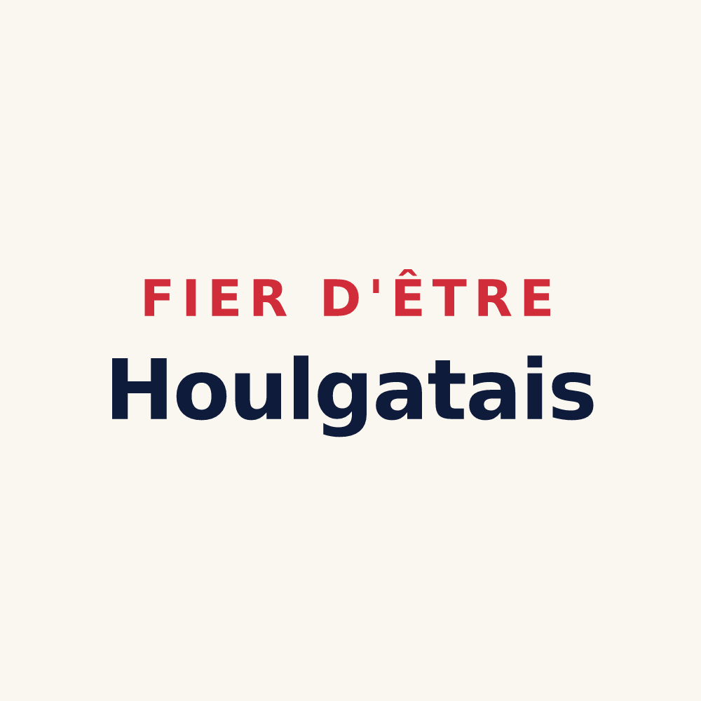 Tasse « Fier d'être Houlgatais » — design pour Houlgate