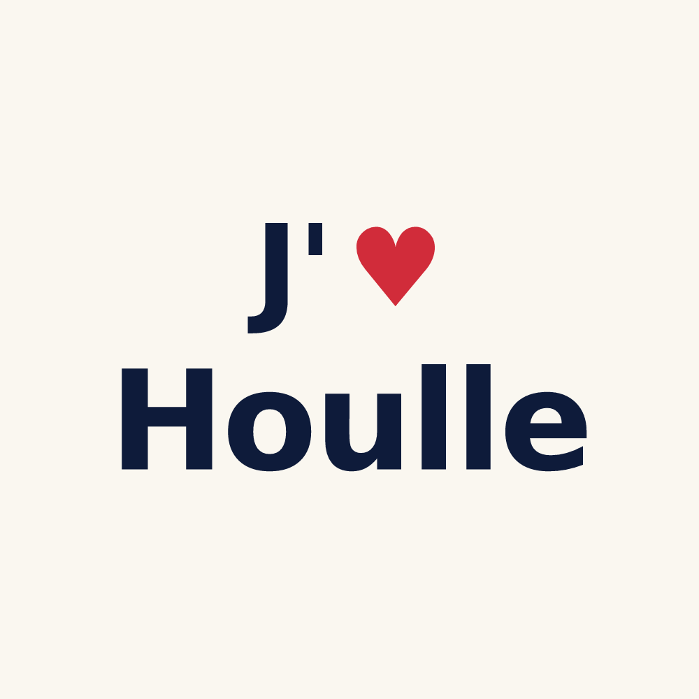 Tasse personnalisée Houlle — design J'aime Houlle