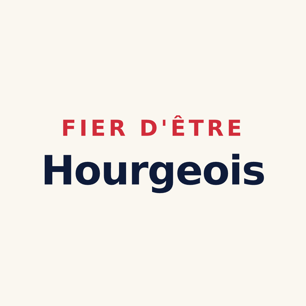 Tasse « Fier d'être Hourgeois » — design pour Hourges