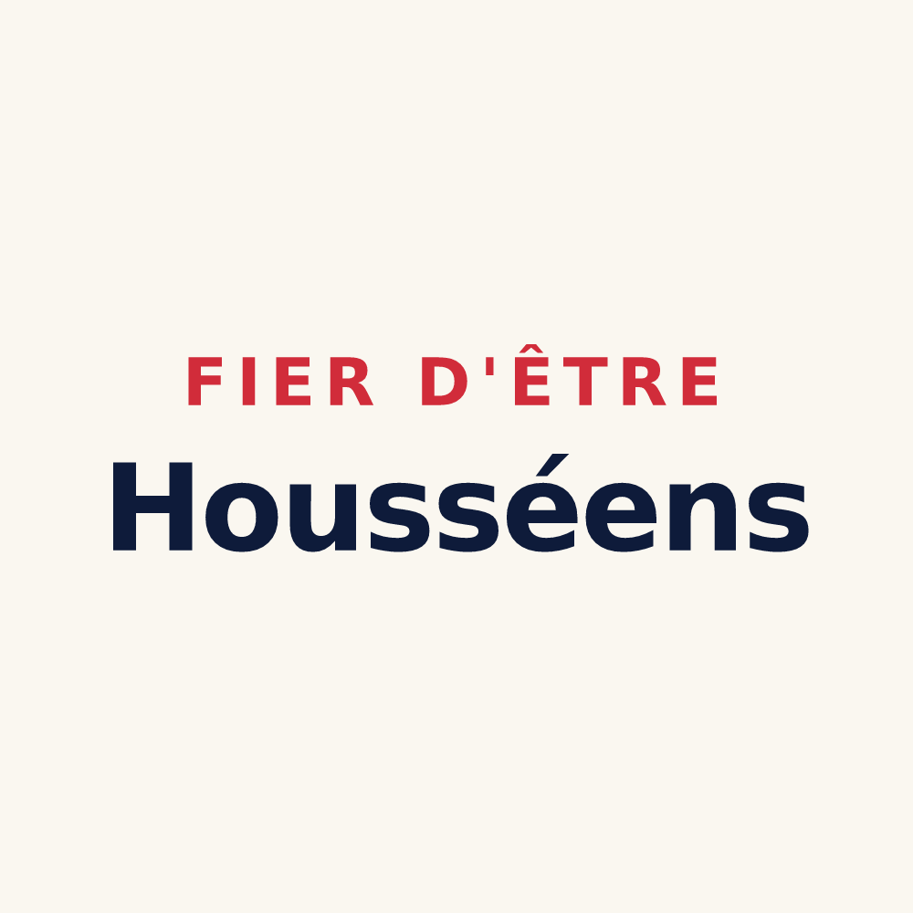 Tasse « Fier d'être Housséens » — design pour Houssay