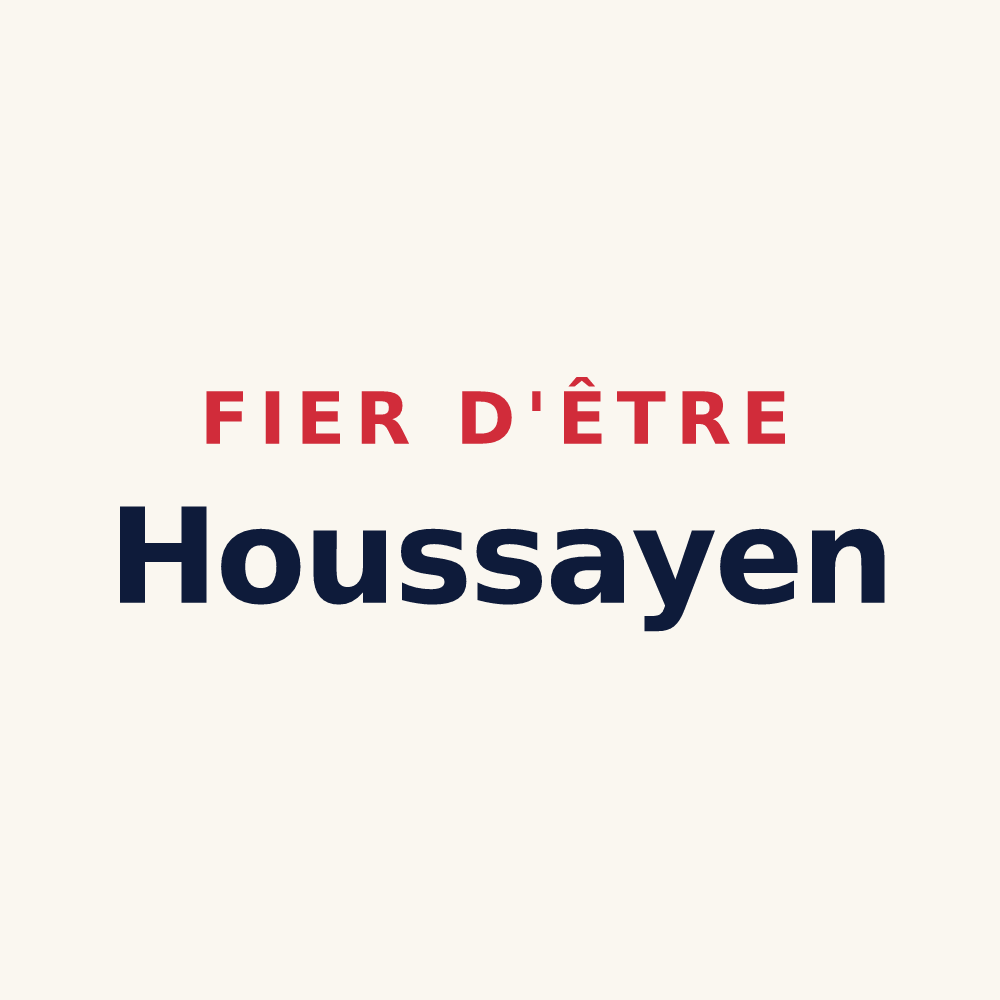Tasse « Fier d'être Houssayen » — design pour Houssay