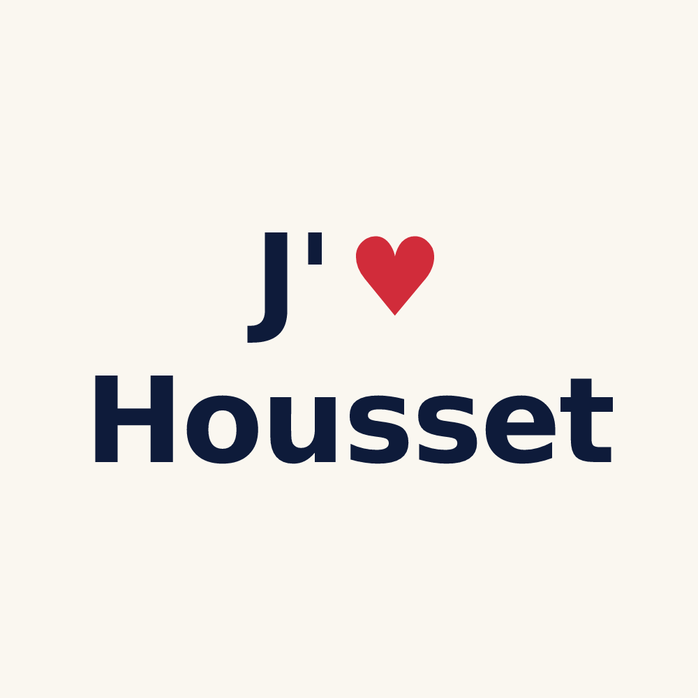 Tasse personnalisée Housset — design J'aime Housset