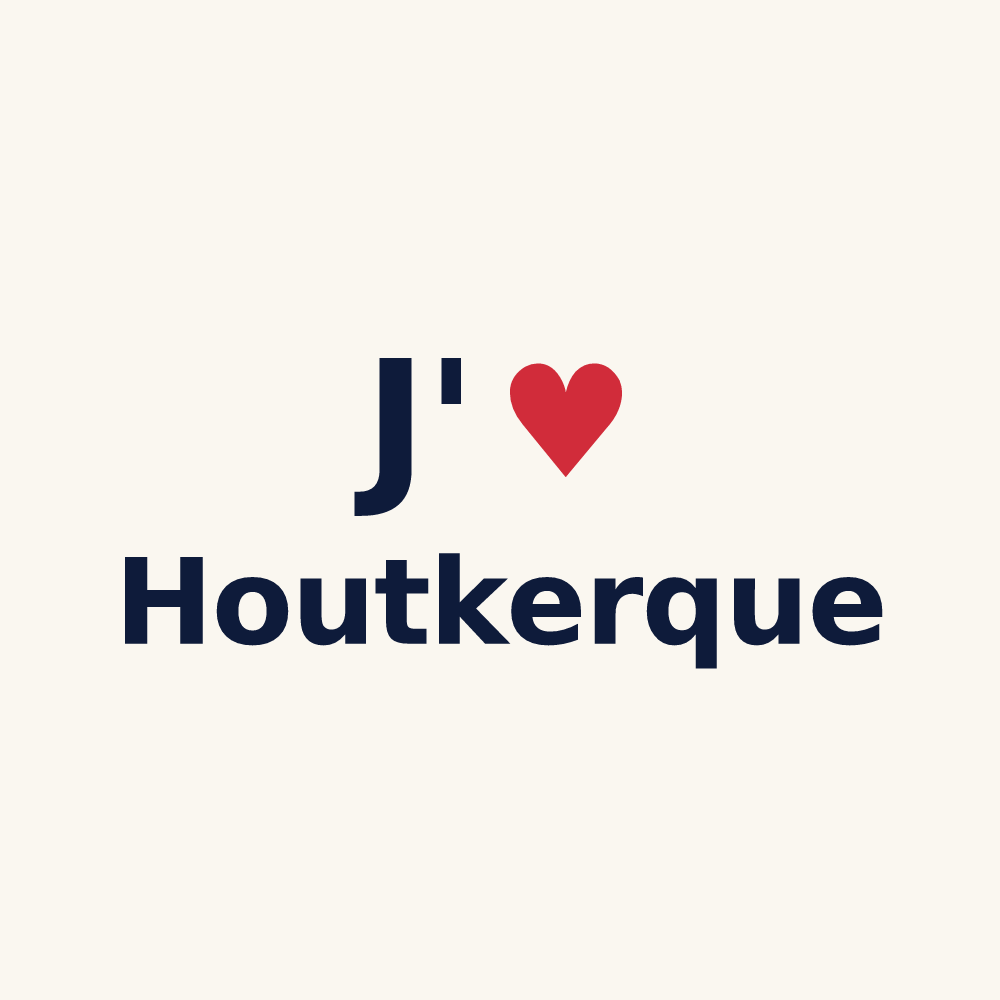 Tasse personnalisée Houtkerque — design J'aime Houtkerque