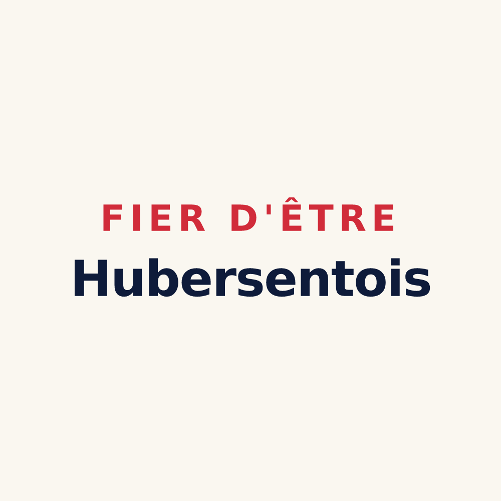 Tasse « Fier d'être Hubersentois » — design pour Hubersent
