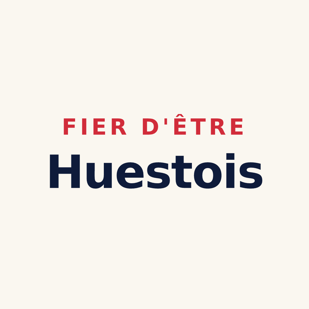 Tasse « Fier d'être Huestois » — design pour Huest
