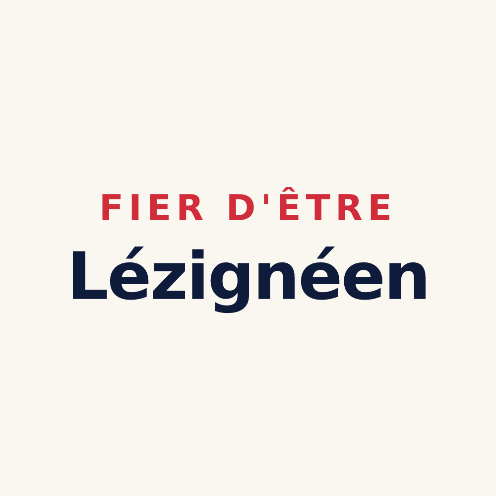 Tasse « Fier d'être Lézignéen » — design pour Huillé-Lézigné