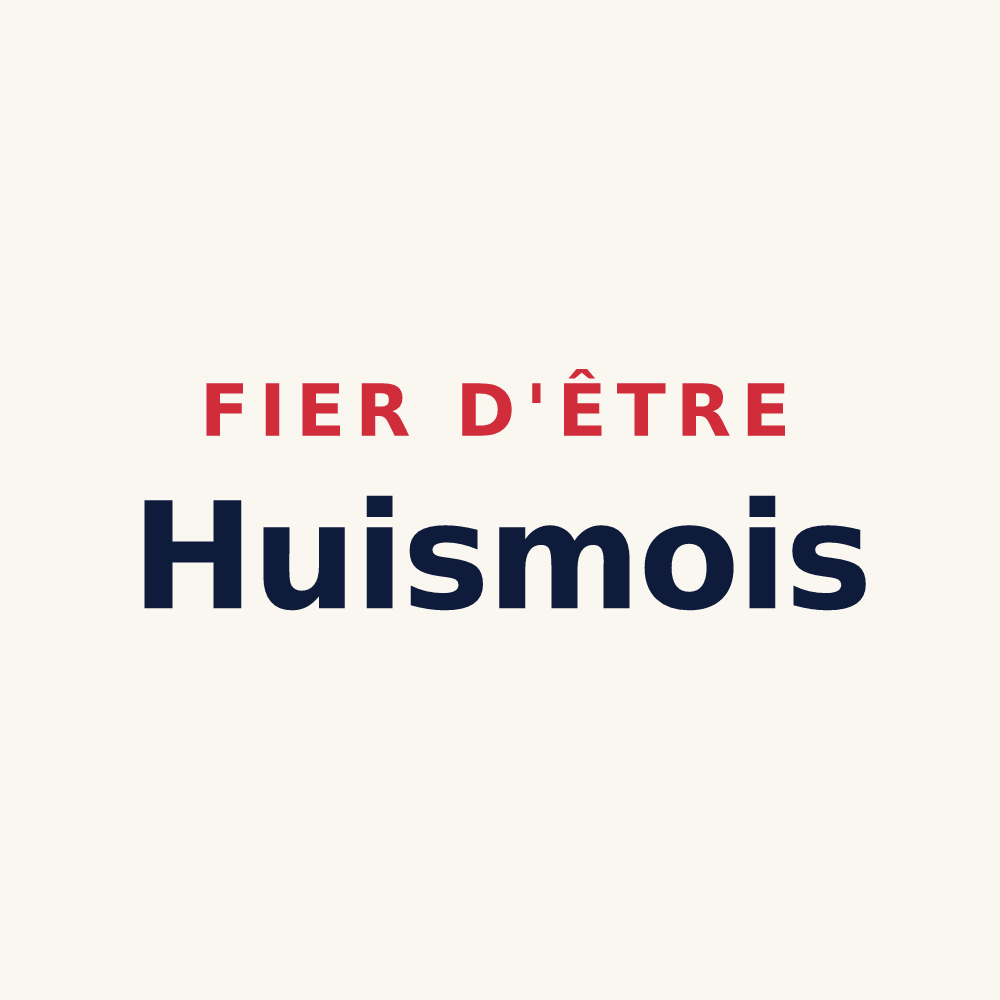 Tasse « Fier d'être Huismois » — design pour Huismes