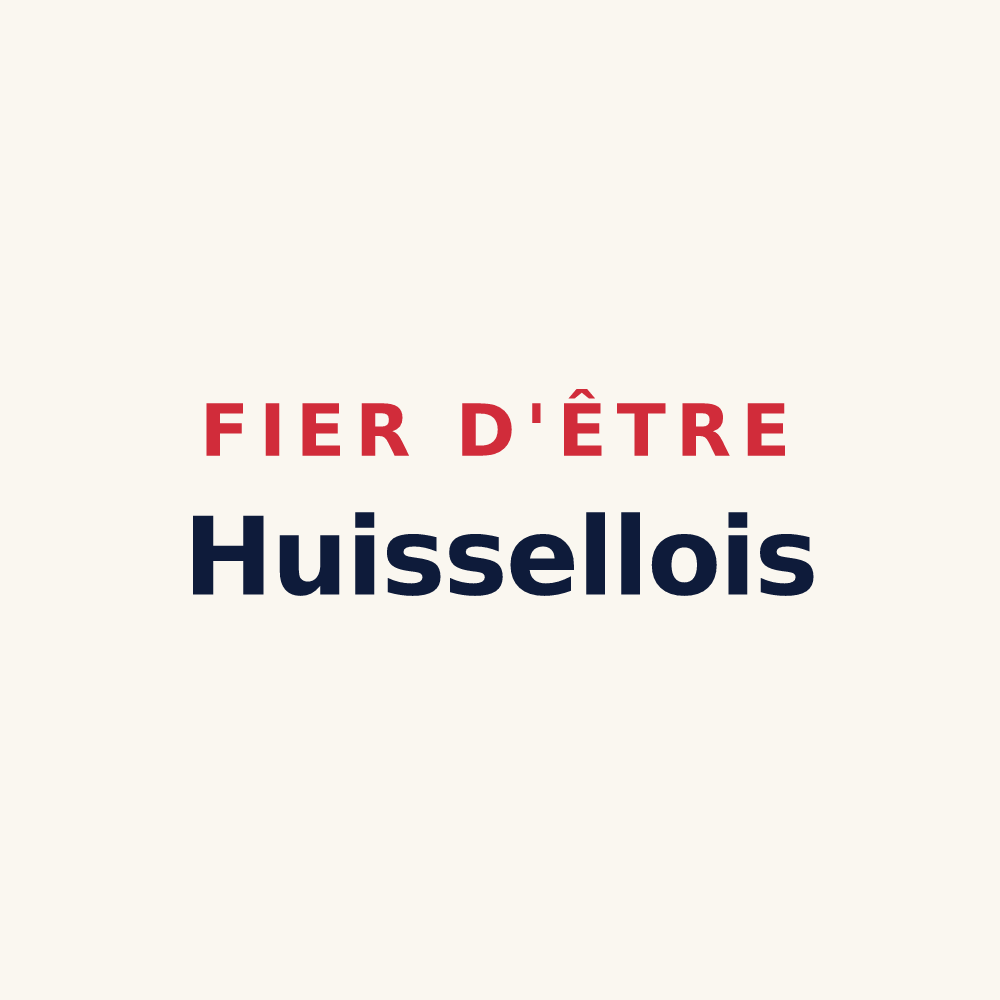Tasse « Fier d'être Huissellois » — design pour Huisseau-sur-Cosson