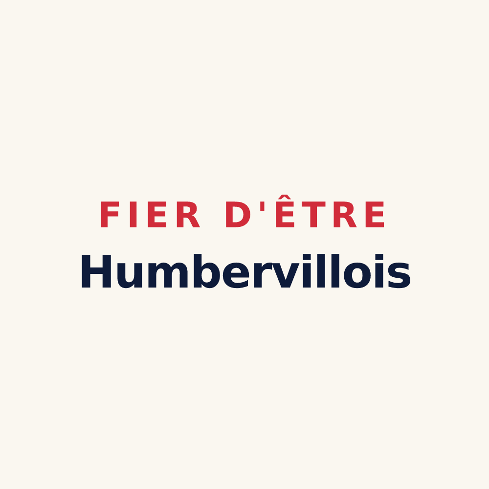 Tasse « Fier d'être Humbervillois » — design pour Humberville