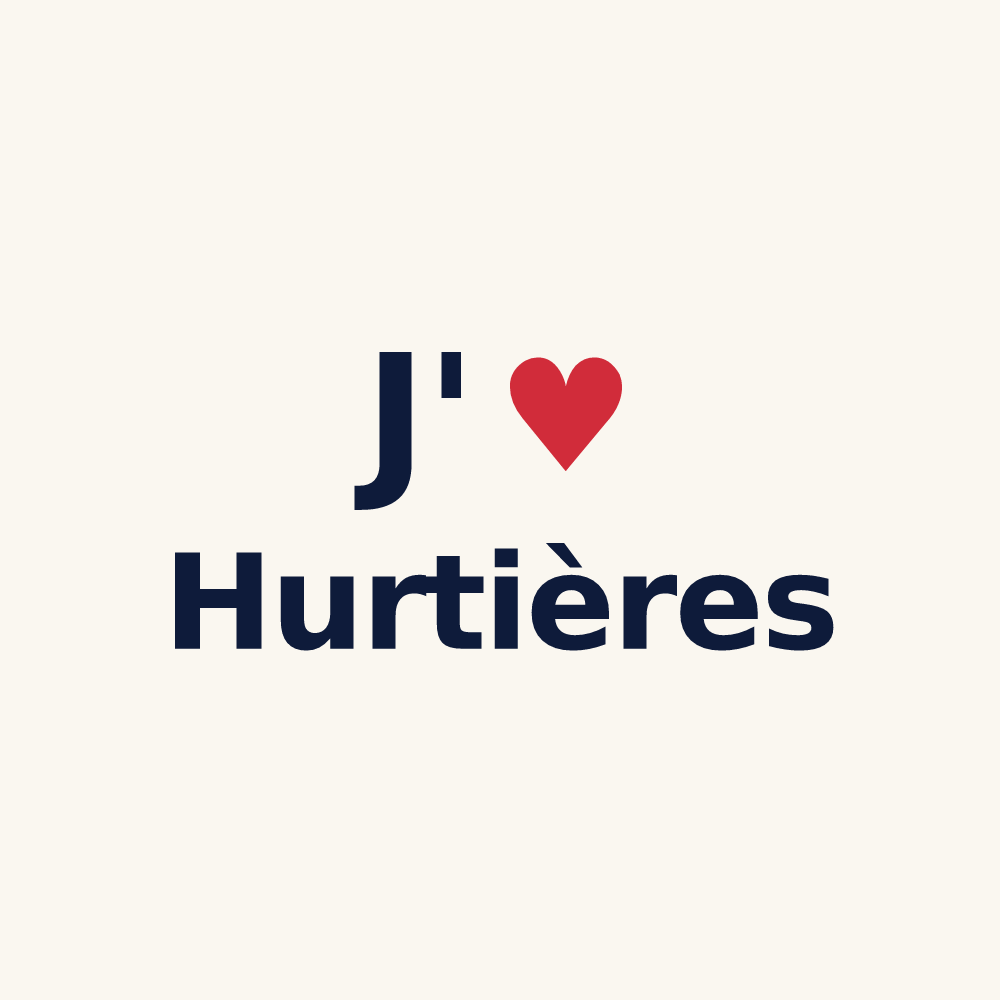 Tasse personnalisée Hurtières — design J'aime Hurtières