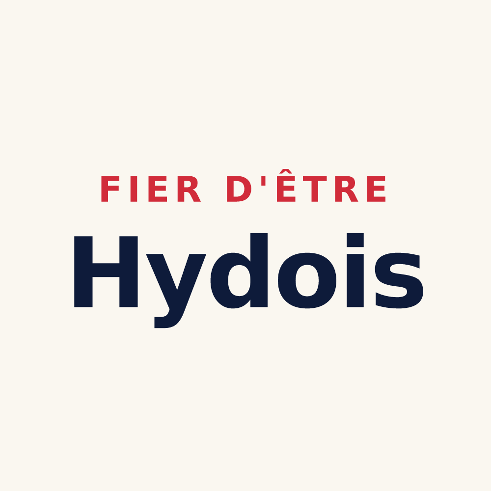 Tasse « Fier d'être Hydois » — design pour Hyds