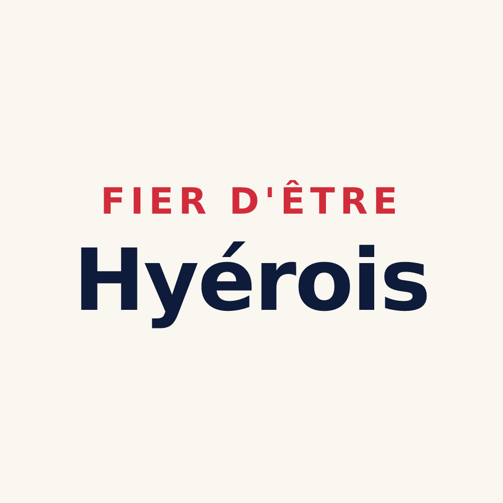 Tasse « Fier d'être Hyérois » — design pour Hyères