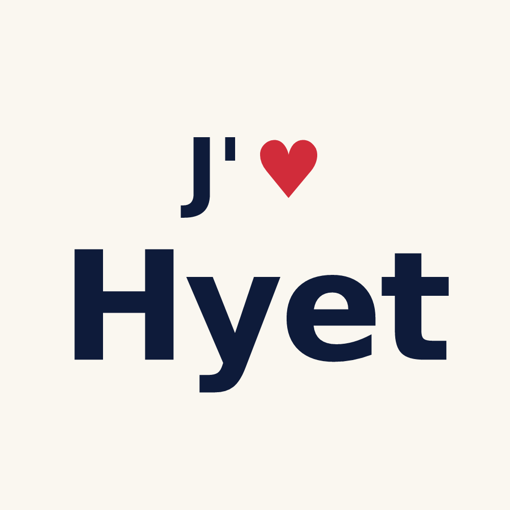 Tasse personnalisée Hyet — design J'aime Hyet