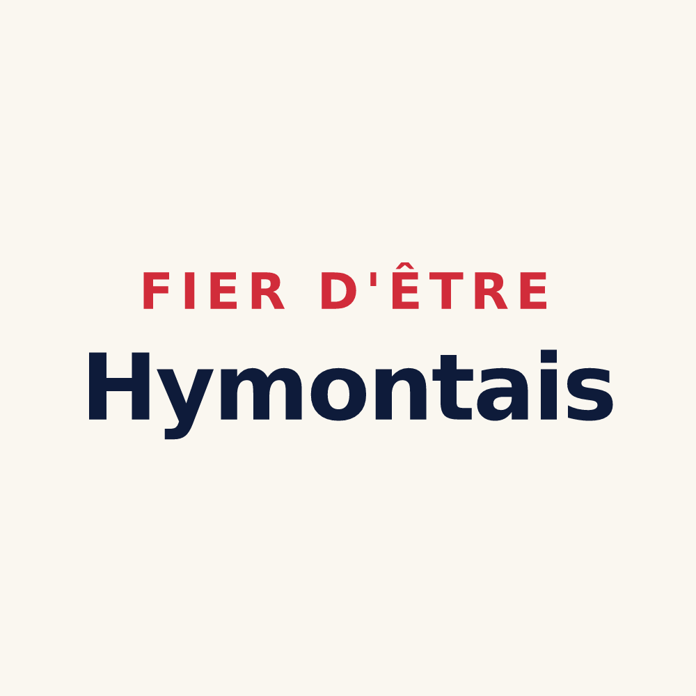 Tasse « Fier d'être Hymontais » — design pour Hymont