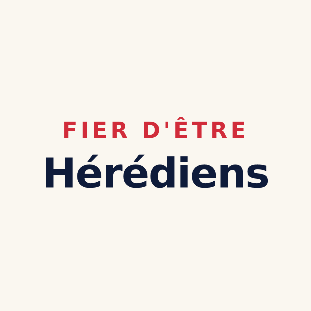 Tasse « Fier d'être Hérédiens » — design pour Igney