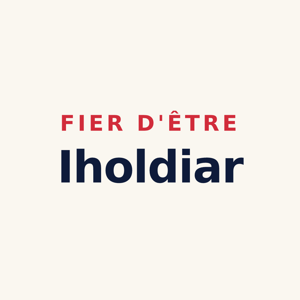 Tasse « Fier d'être Iholdiar » — design pour Iholdy