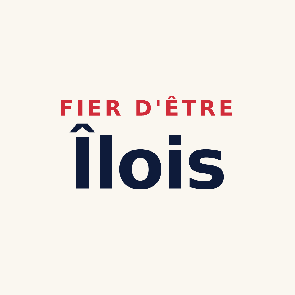 Tasse « Fier d'être Îlois » — design pour Île-aux-Moines