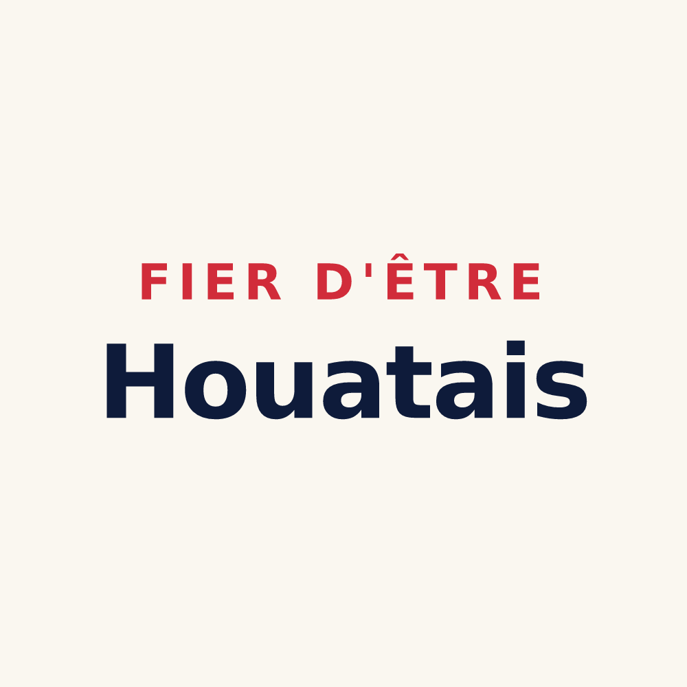 Tasse « Fier d'être Houatais » — design pour Île-d'Houat