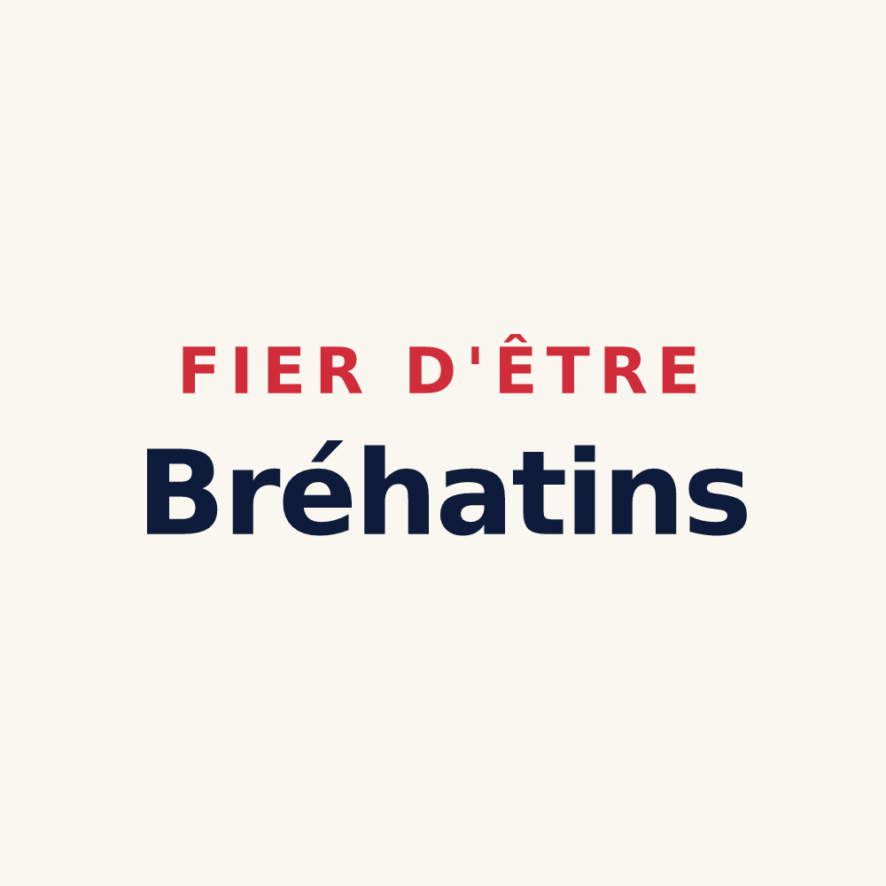 Tasse « Fier d'être Bréhatins » — design pour Île-de-Bréhat