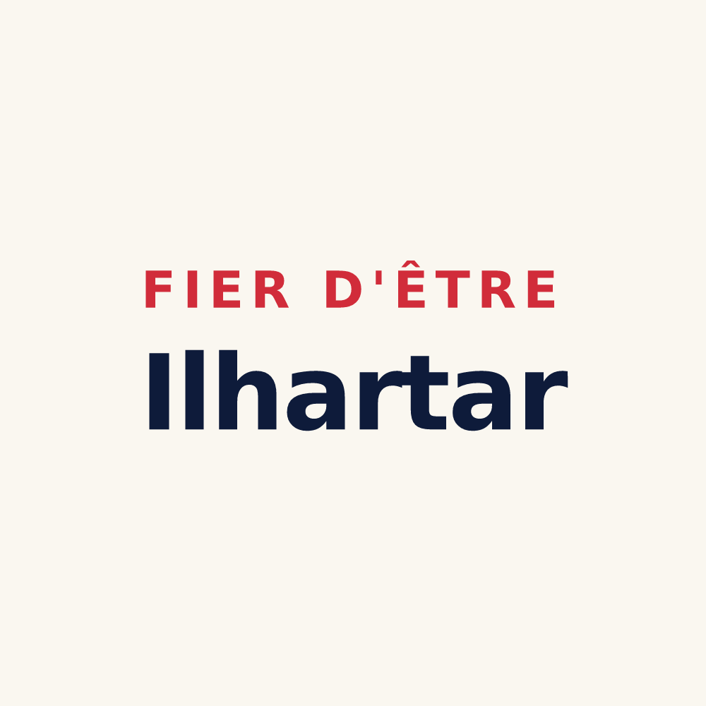 Tasse « Fier d'être Ilhartar » — design pour Ilharre