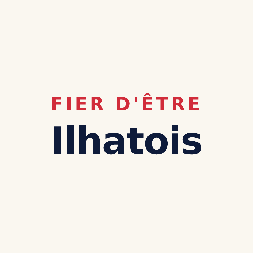 Tasse « Fier d'être Ilhatois » — design pour Ilhat