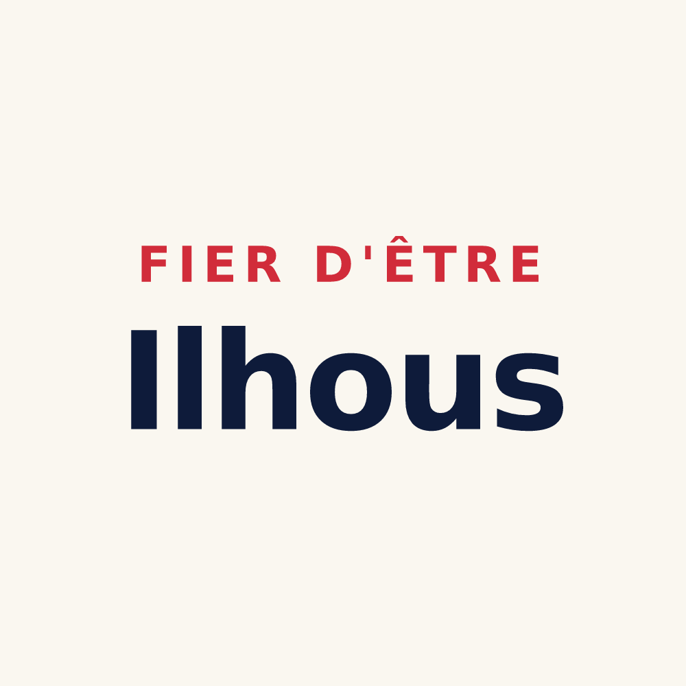 Tasse « Fier d'être Ilhous » — design pour Ilheu