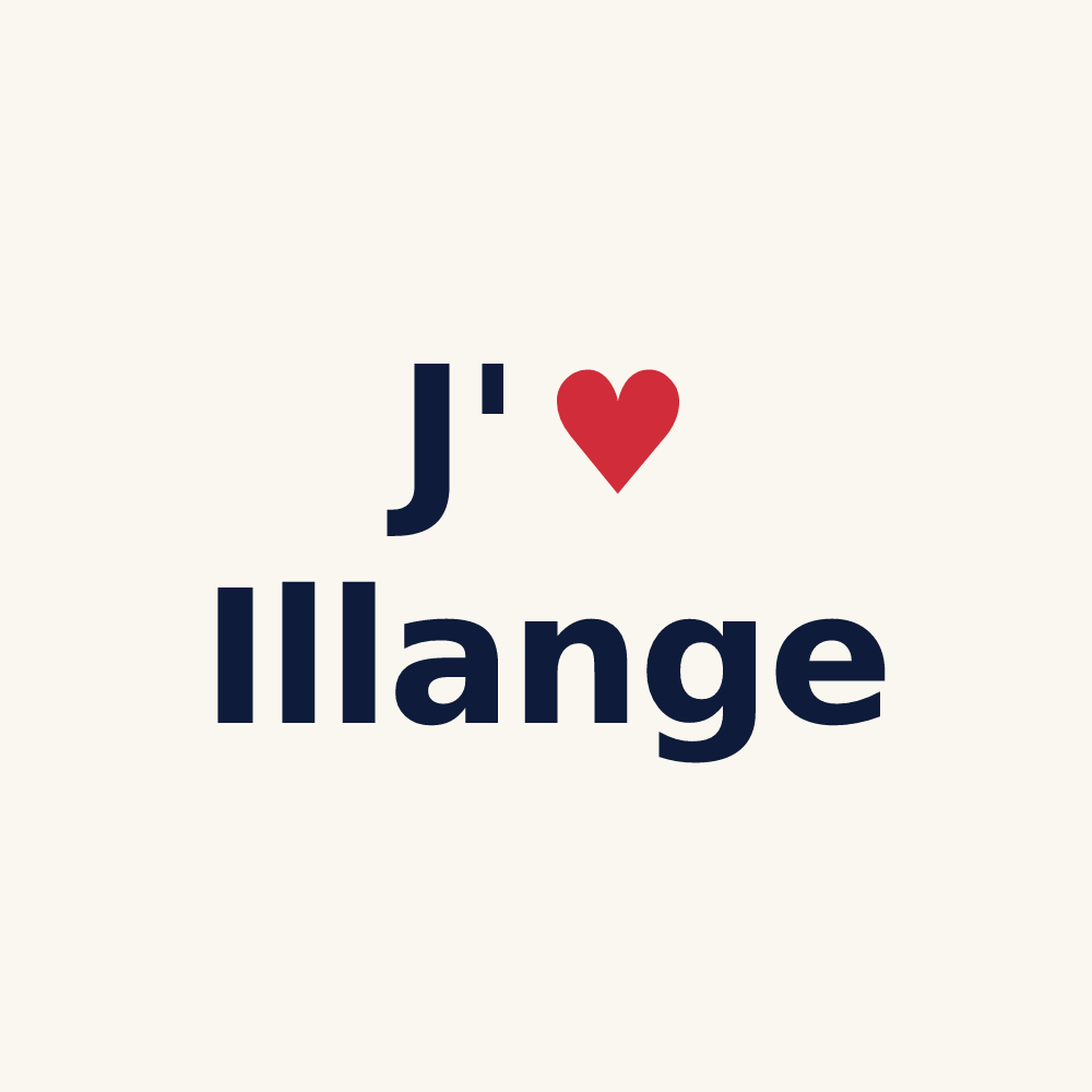 Tasse personnalisée Illange — design J'aime Illange