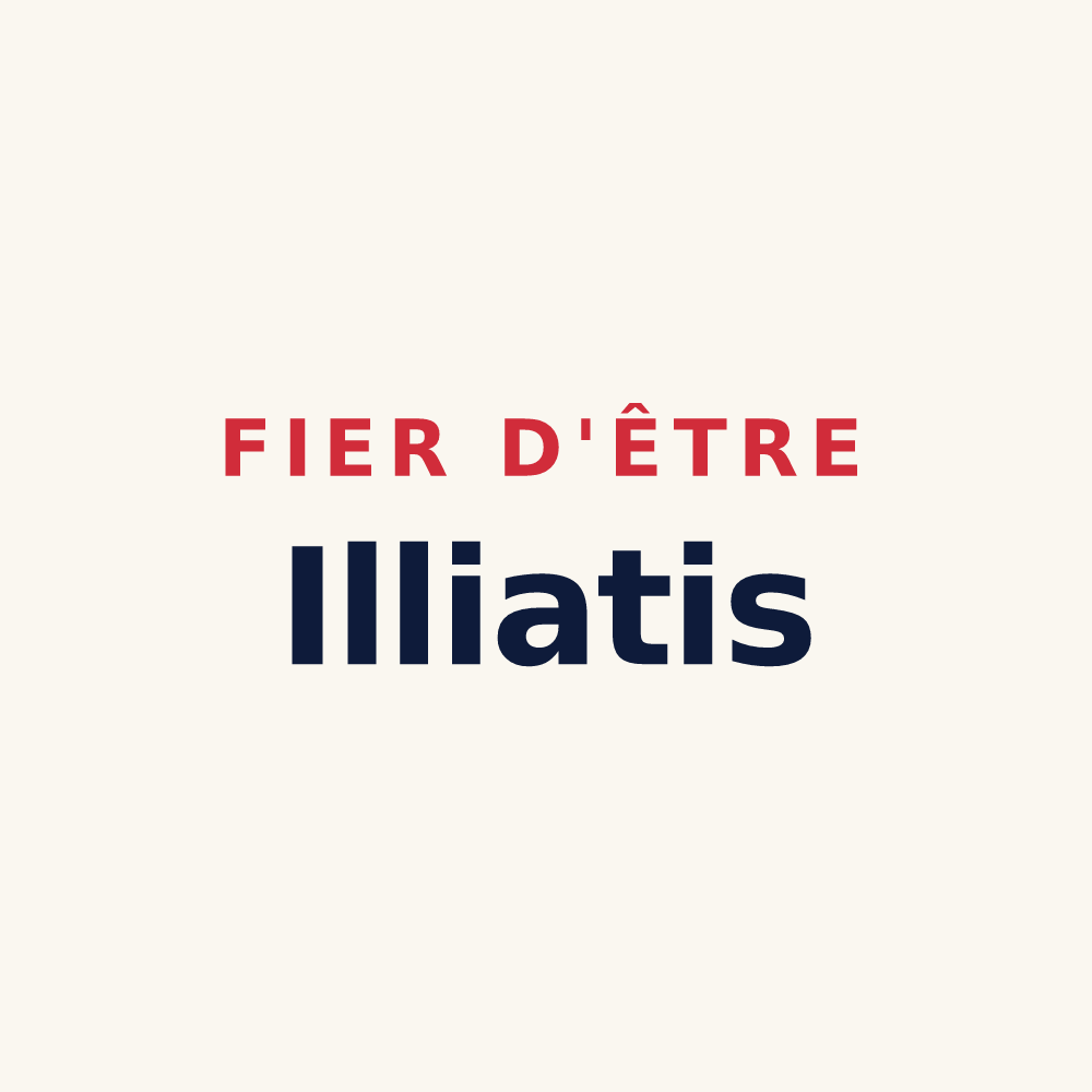 Tasse « Fier d'être Illiatis » — design pour Illiat