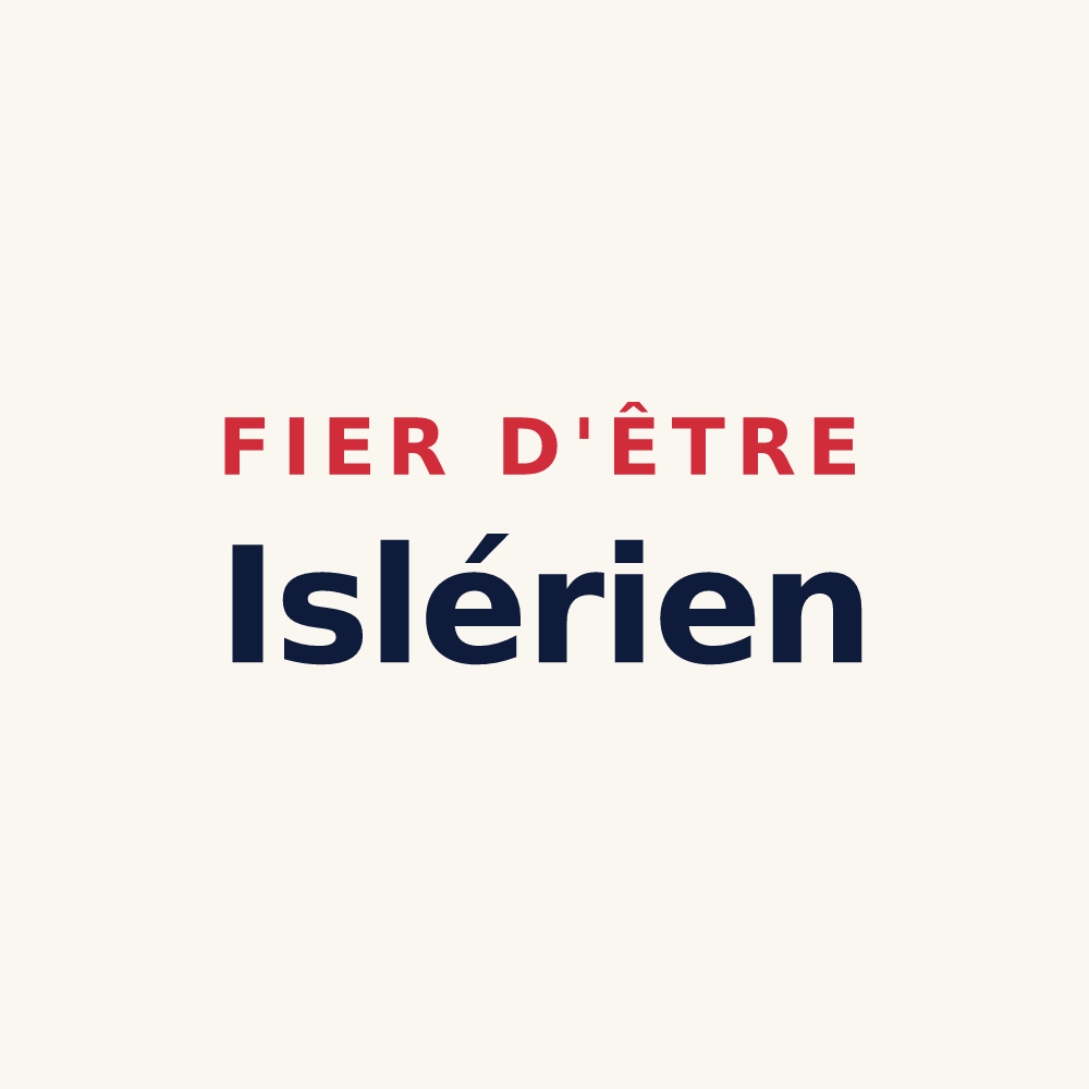 Tasse « Fier d'être Islérien » — design pour Illiers-Combray