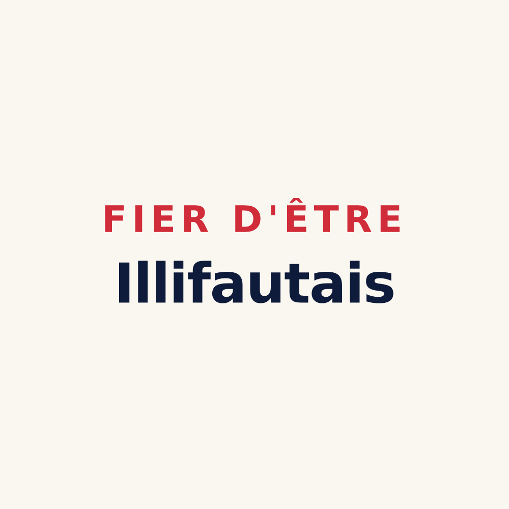 Tasse « Fier d'être Illifautais » — design pour Illifaut