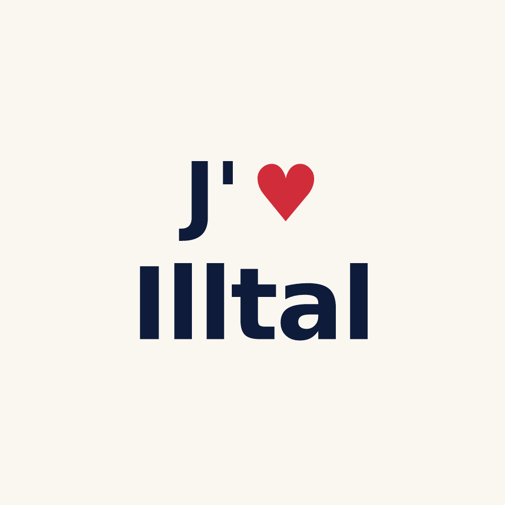 Tasse personnalisée Illtal — design J'aime Illtal