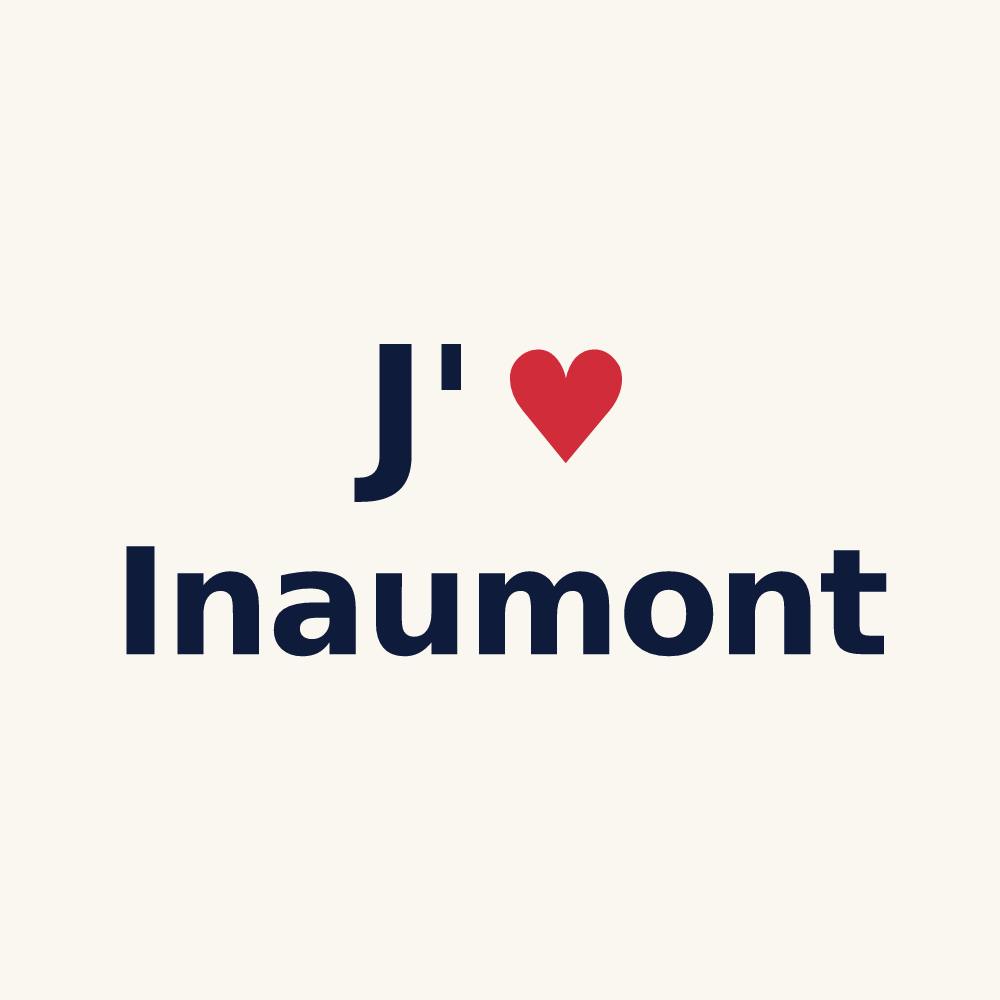 Tasse personnalisée Inaumont — design J'aime Inaumont