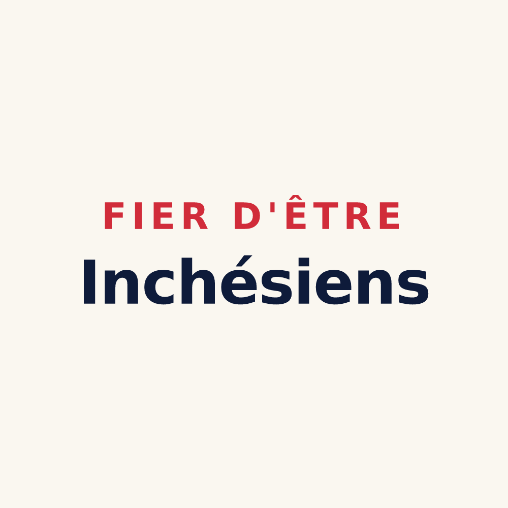 Tasse « Fier d'être Inchésiens » — design pour Inchy
