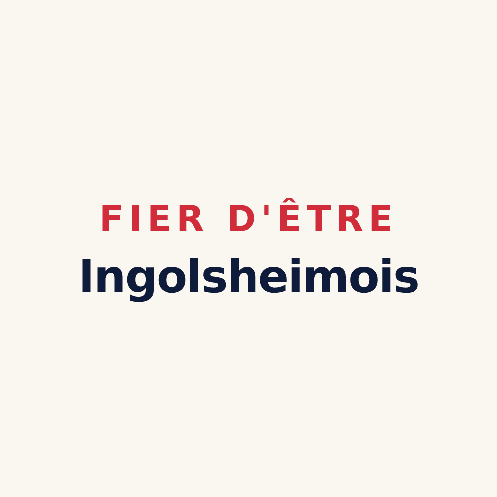 Tasse « Fier d'être Ingolsheimois » — design pour Ingolsheim